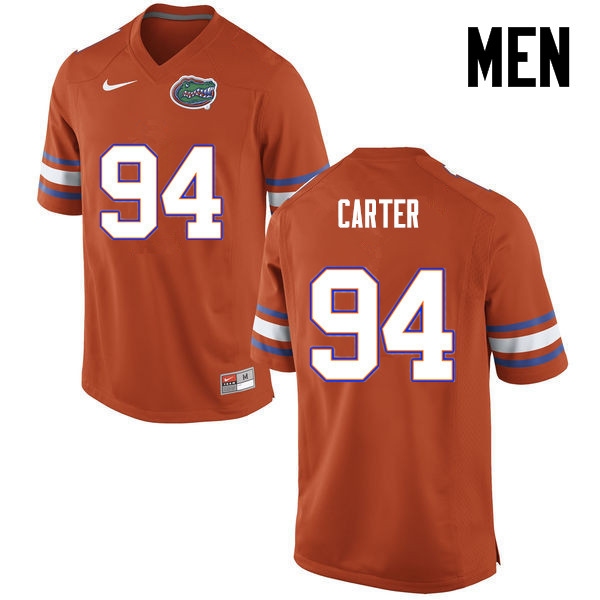 Men Florida Gators #94 Zachary Carter College Football Jerseys-Orange